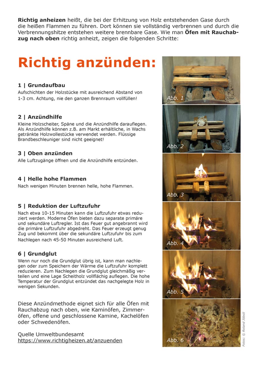 Heiztipps der Salzburger Rauchfangkehrer